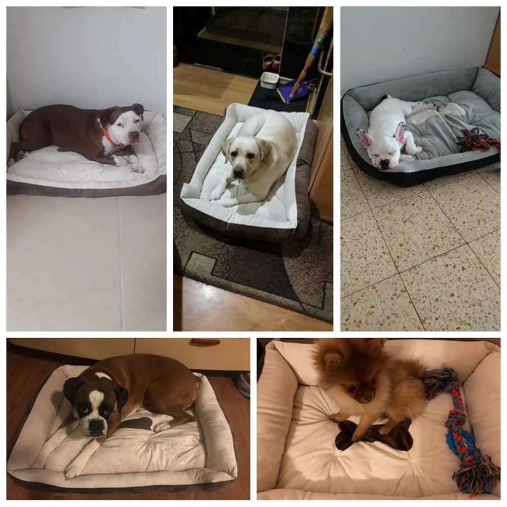 Кровать для домашних животных маленьких и средних больших собак товары кошек