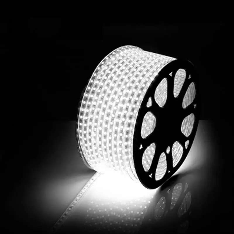 Светодиодная лента 220 В переменного тока 3014 светодиодов/м водонепроницаемая