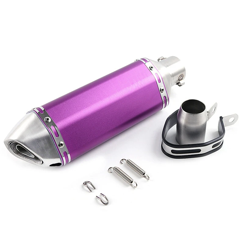 36~ 51 мм универсальный глушитель выхлопной трубы мотоцикла Escape slip on Pipe Fit мотоцикл Скутер ATV Dirt Bike Мопед - Цвет: A-10