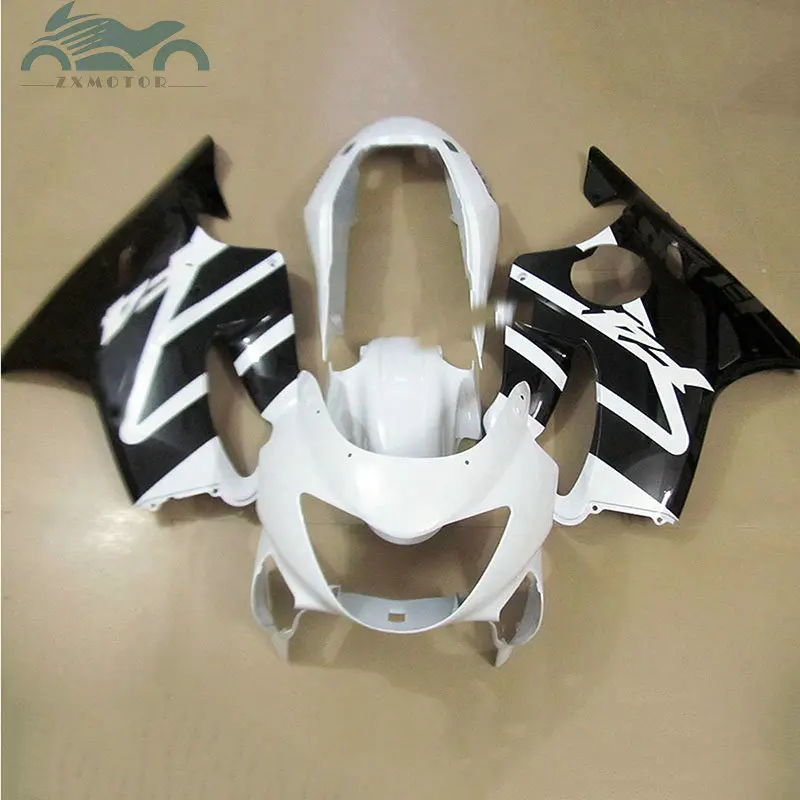 

Customize Injection fairing for HONDA CBR 600 F4 1999 2000 motorcycle parts white black cbr600 f4 99 00 aftermarket ABS fairings