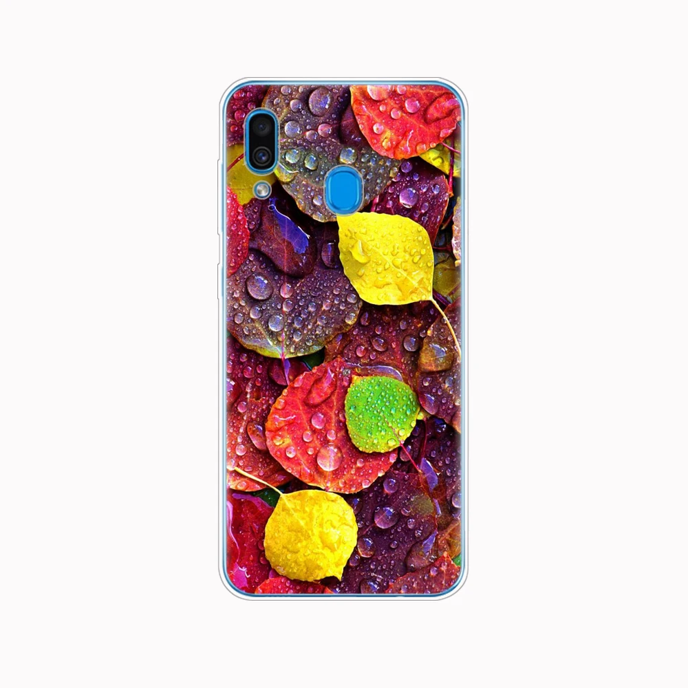 61877 Чехол для Samsung Galaxy A20, A20E, силиконовая задняя крышка для телефона, для Samsung A20, A205F, A20E, A202F, мягкий ТПУ чехол, бампер - Цвет: 61877