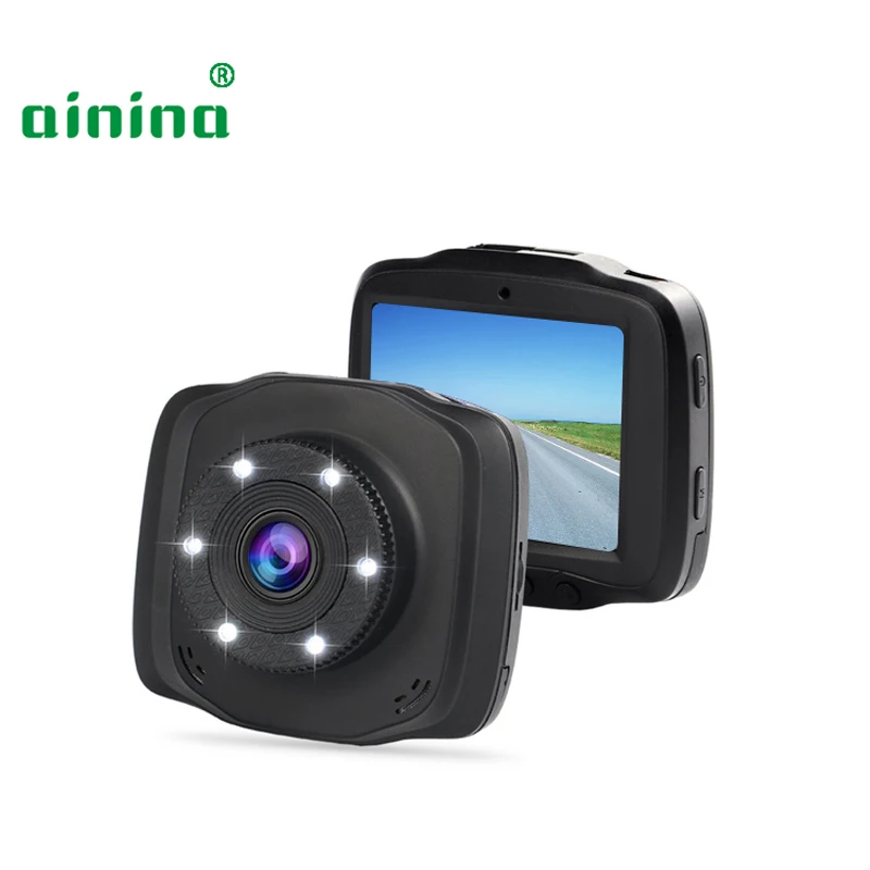 Автомобильный видеорегистратор Ainina новый 2 4 дюйма ЖК экран 1080 P мини размер