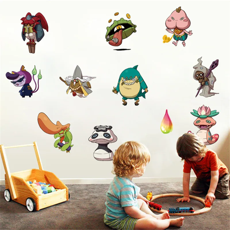 Monster Watch японская игра-Аниме Призрак Монстр спальня обои фон настенная