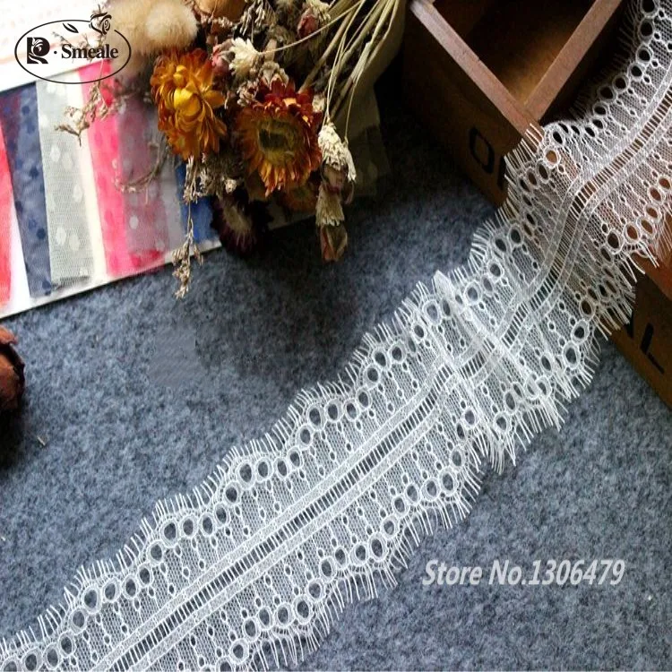 

15m/ width7cm Exquisite eyelash lace Vogue Wedding Lace DIY clothing accessories RS1195