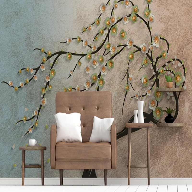 Настенная роспись на заказ для гостиной дивана спальни |