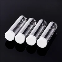 50100pcs plastic clear tube bead containers bottle jar storage jewelry display 55x15mm f60