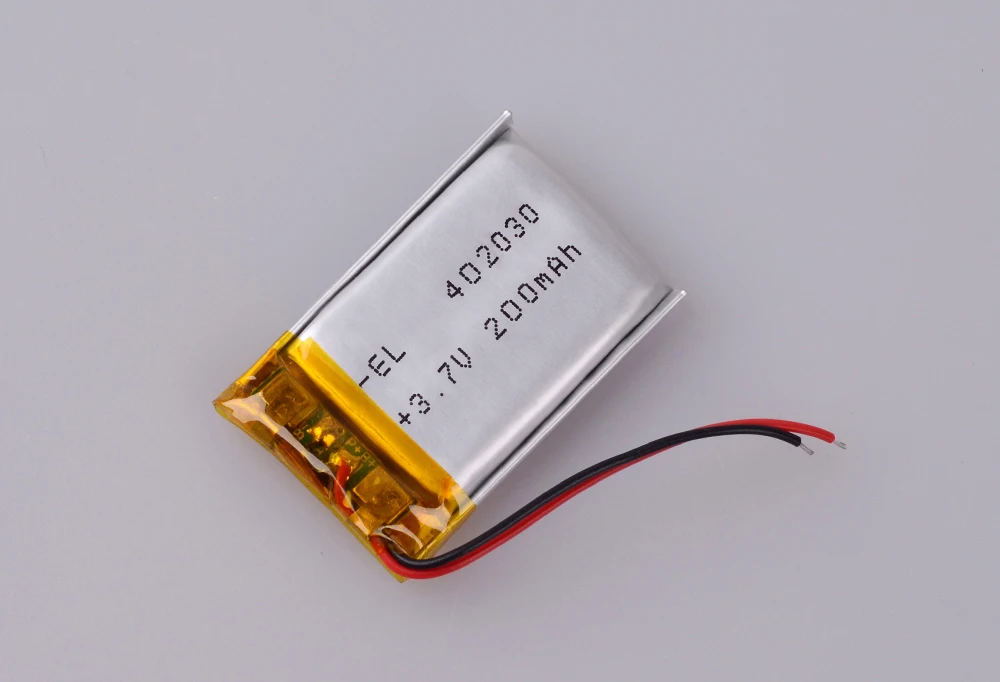 3,7 V 402030 200mAh литий-полимерный аккумулятор li-po для mp3-плеера регистратора dvr t BT батареи клавиатуры