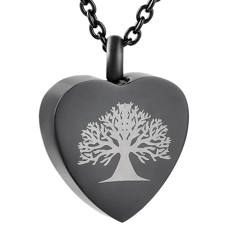 

Cremation Jewelry for Human Pet Ashes Heart Urn Memorial Ash Keepsake Pendant For Pet/Human
