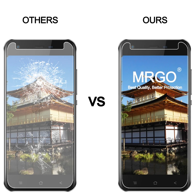 10 шт. MRGO закаленное стекло для Blackview A7 на экран протектор 2.5D 9 H телефон защитная