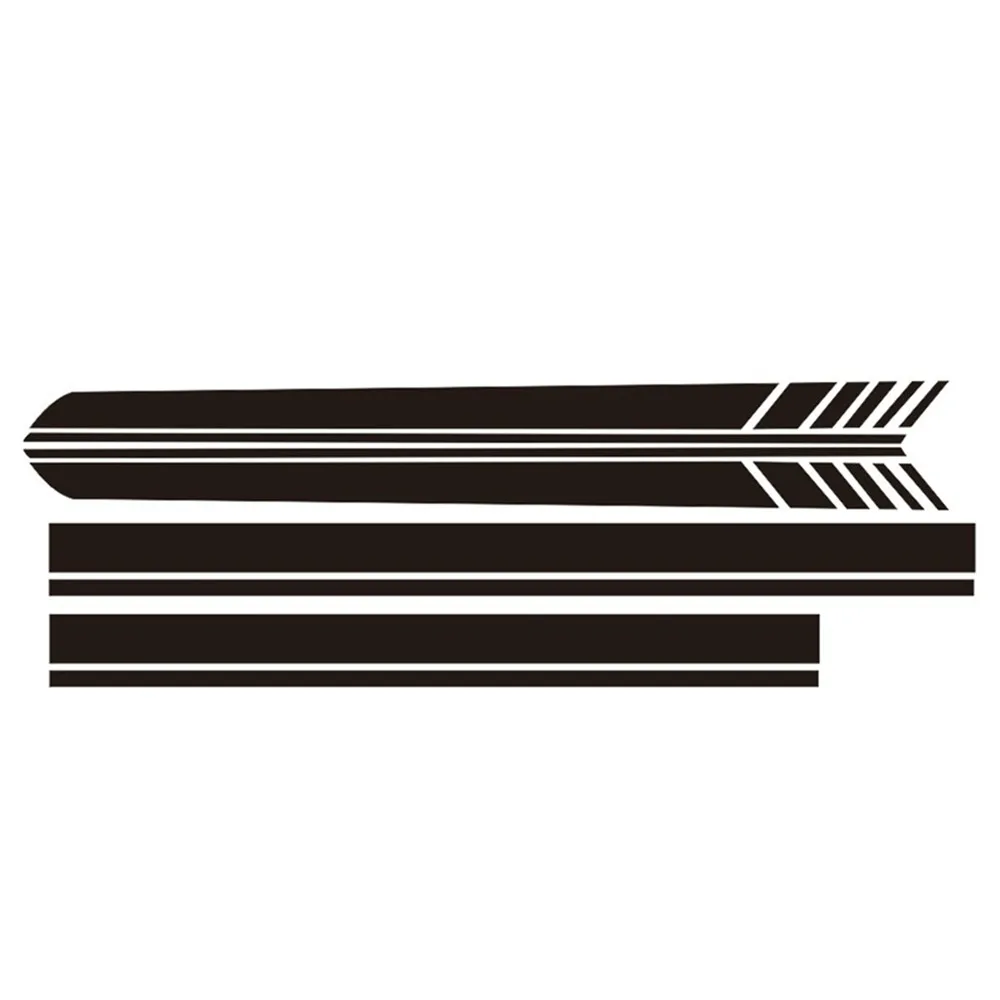 2 шт./лот Декоративные наклейки для боковой юбки автомобиля виниловые Mercedes Benz W205