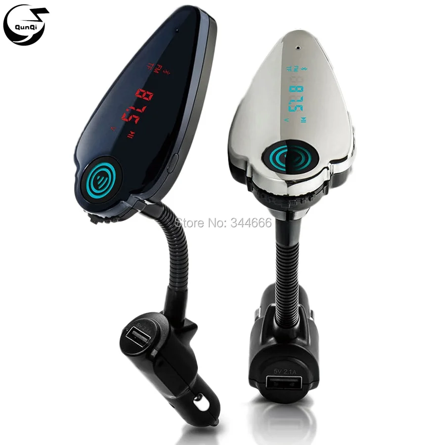 Новый Громкая Связь Bluetooth Автомобильный Комплект Громкой Связи A2DP MP3/WMA Телефона