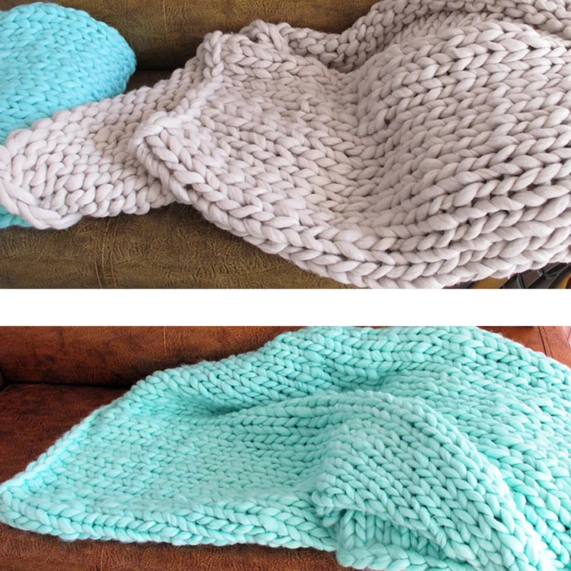 Супер плотная шерстяная пряжа натуральная массивная сделай сам ровинг сетка