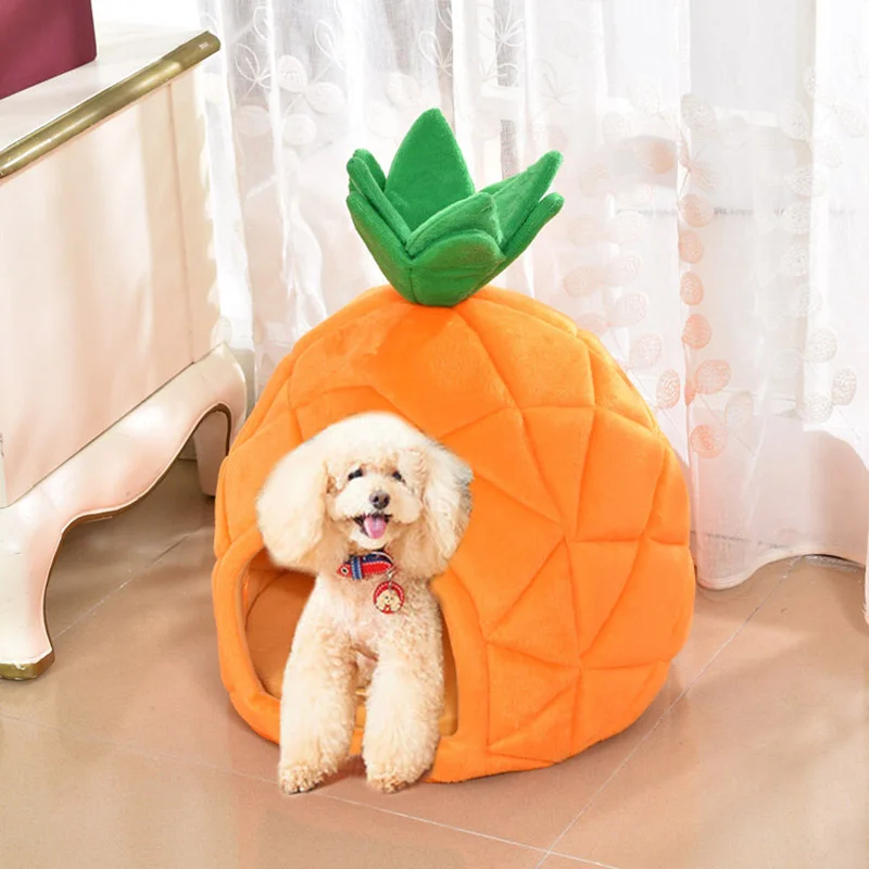 HEYPET кошка кровать домик для кошек коврик кровать собаки для маленьких собак и кошек зимние теплые креативные питомник складной домик для собак, кошек поставки