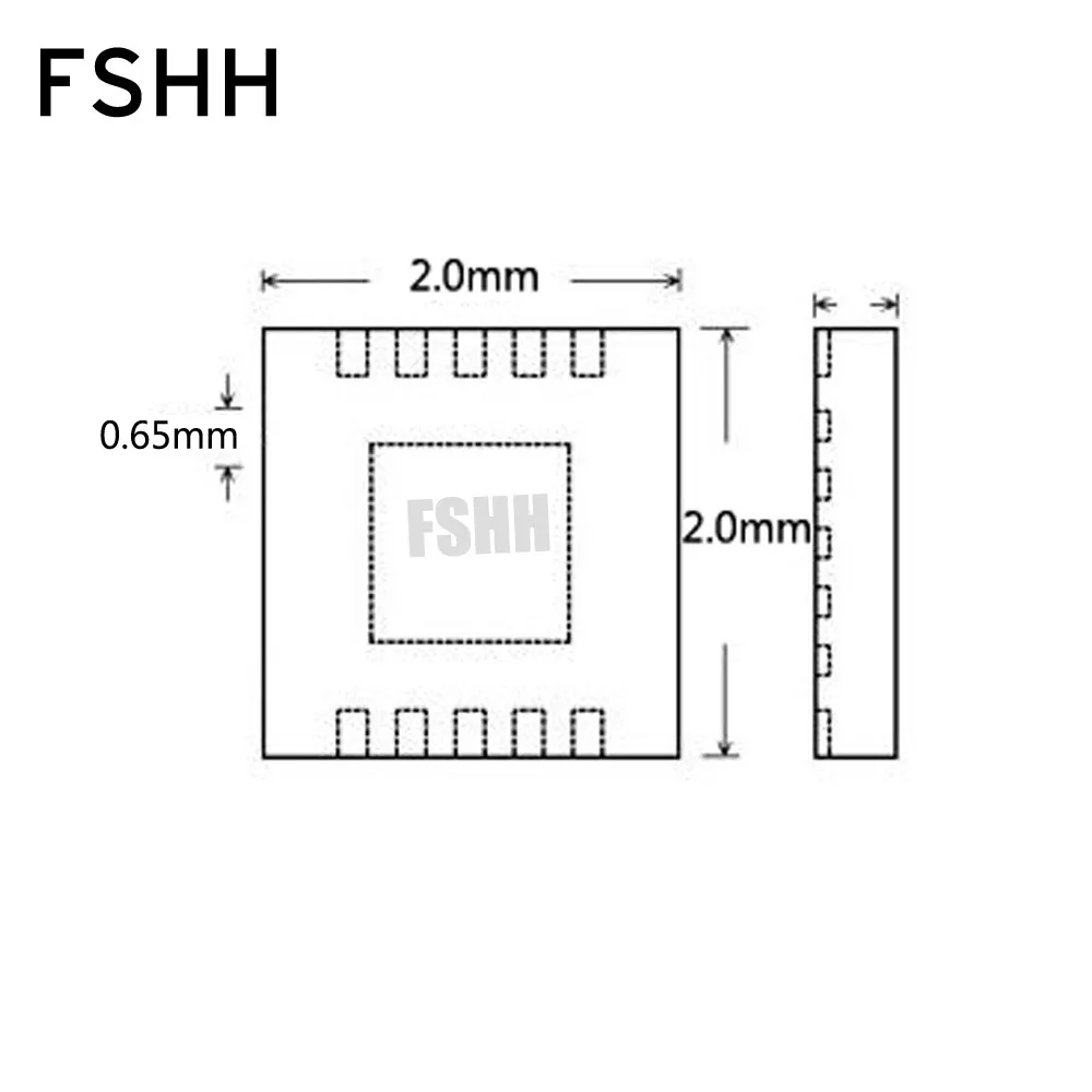 FSHH QFN8  DIP8   WSON8 DFN8 MLF8    = 0, 65   = 2x2