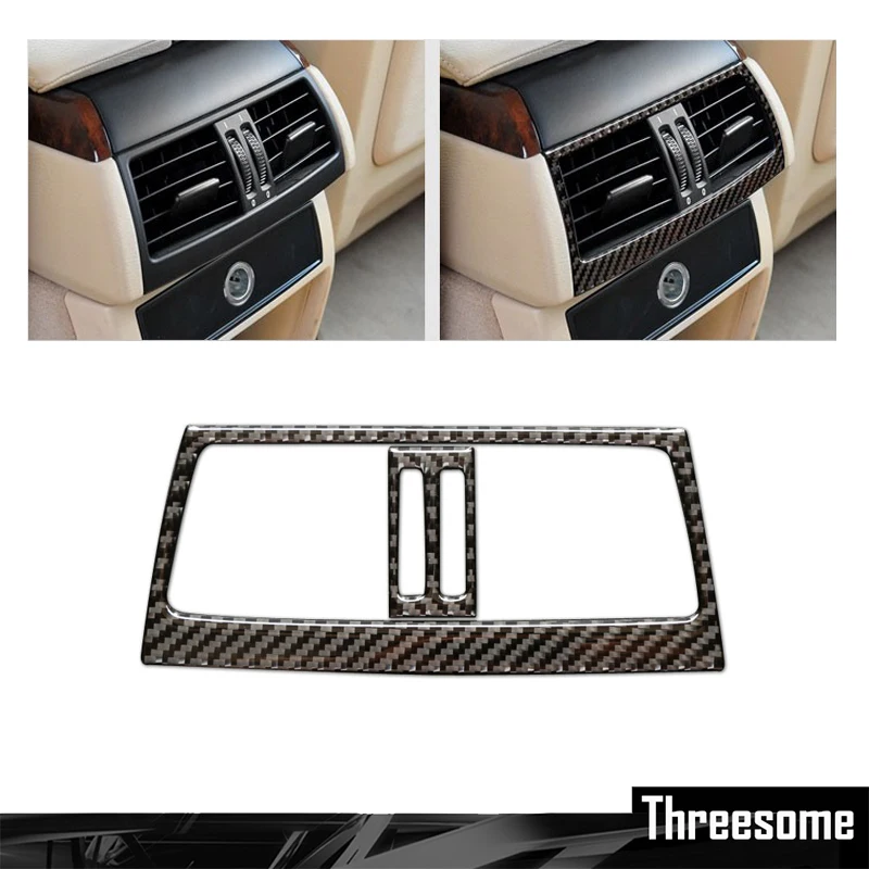 SRXTZM для Bmw E70 E71 X5 X6 2008 углеродное волокно автомобильный Кондиционер Выходная