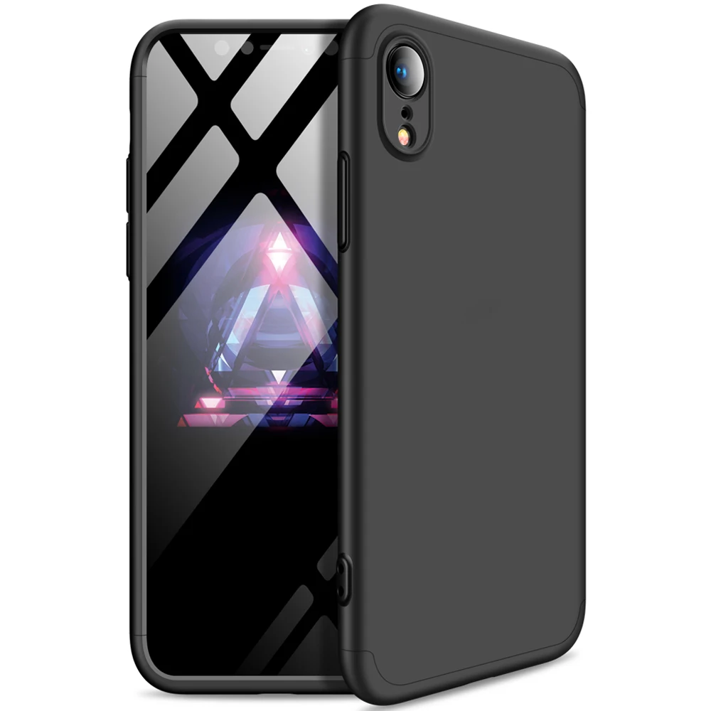 Защитный чехол 3 в 1 с полным покрытием для Apple iPhone 7 8 Plus X Xr XS Max|Бамперы| |