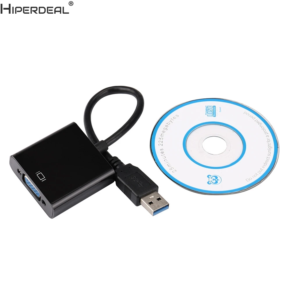 HIPERDEAL USB 3 0 к VGA внешняя видеокарта видеоадаптер конвертер для Win7/8/10 1080P Oct27 HW|video