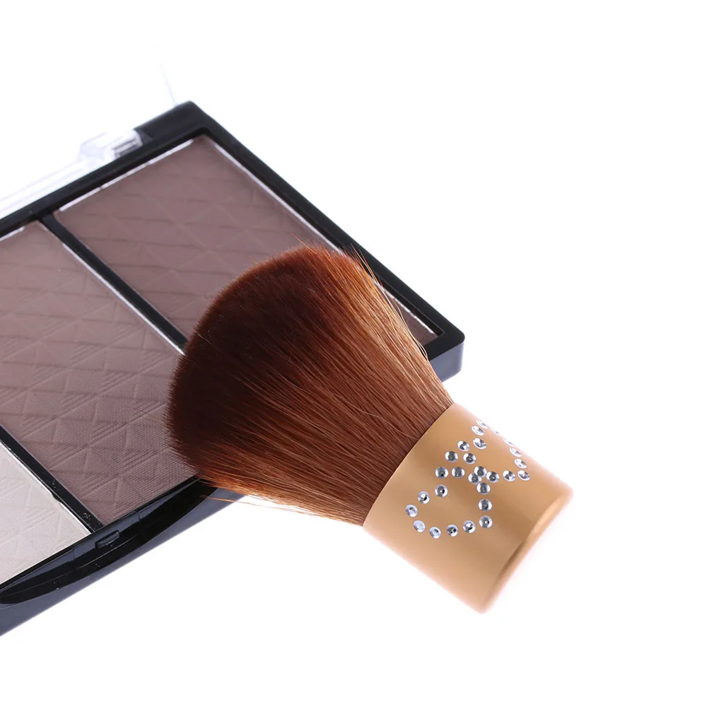 1 шт. горячая мода портативная кисть для пудры основа макияжа пудра лица румяна