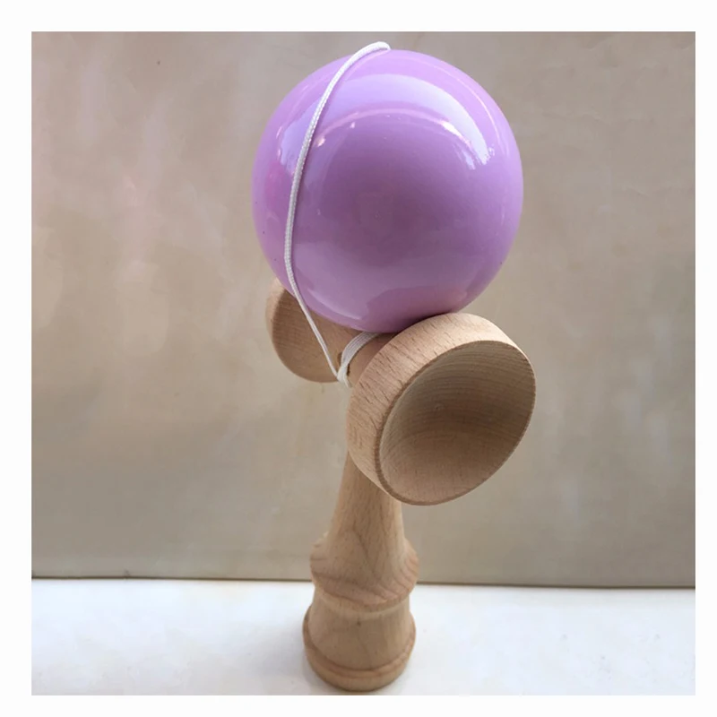 6 см Клубничные животные Kendama шары деревянные жонглирование умелые профессиональные спортивные игрушки для детей и взрослых