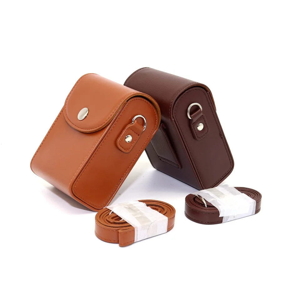 Винтаж из искусственной кожи Камера чехол для sony RX100 RX100M2 RX100M3 M4 V HX30 HX50V HX60 HX90 WX500 Nikon