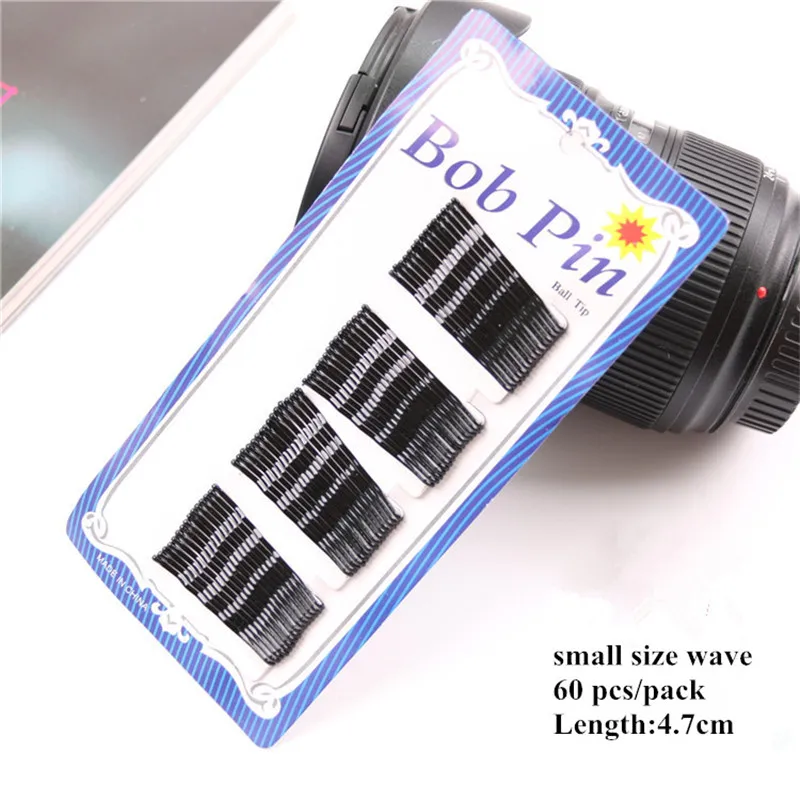 36/60 шт. для девушек девочек в черно белую заколки волос женщин Невидимый прямые и