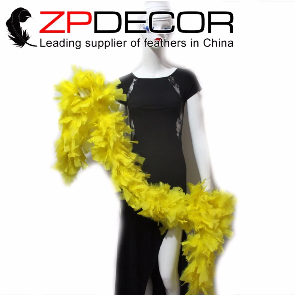 ZPDECOR 2 ярдов/партия Красивая ручная работа окрашенная в желтый цвет 150 г индейка