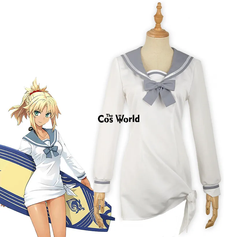 FGO Fate Grand Order Apocrypha Mordred Saber Rider костюм моряка одежда униформа наряд аниме костюмы