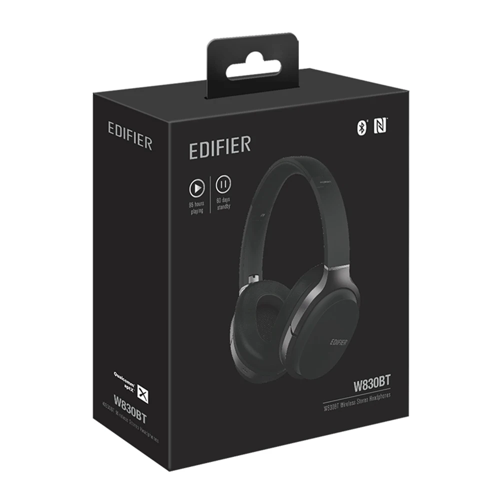 EDIFIER W830BT HIFI шумоизоляция Bluetooth 4,1 беспроводные наушники в Россию с микрофоном гарнитура Поддержка NFC Apt-X