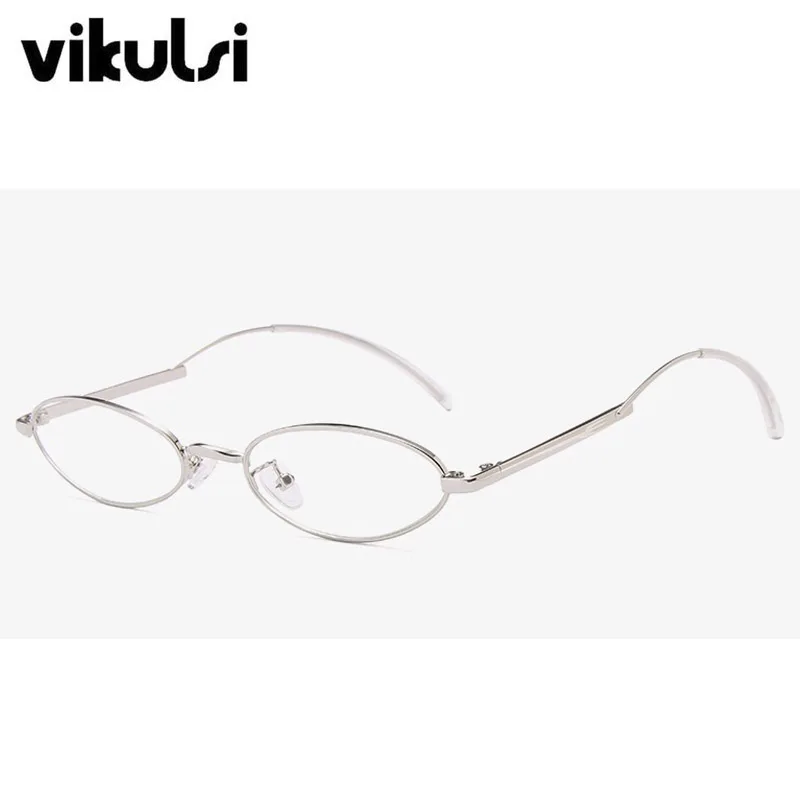 2018 Unique Metal Frame Women Oval Sunglasses Fashion Brand Designer Sun Glasses Female Men Clear Small Shades UV400 New | Аксессуары