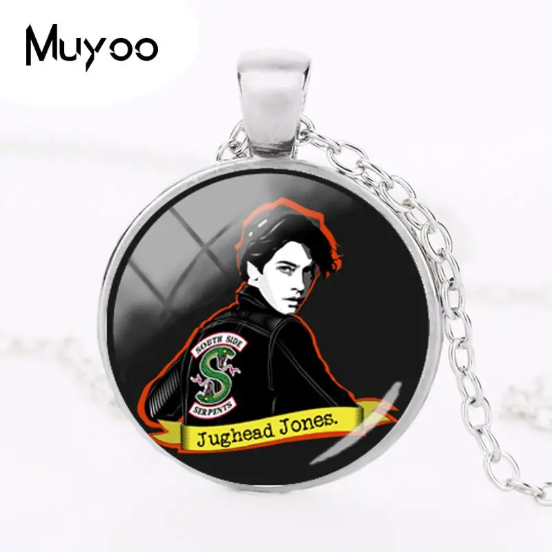 2018 новое ожерелье Jughead подвески загадки ривердейла фото ожерелья круглая ручка