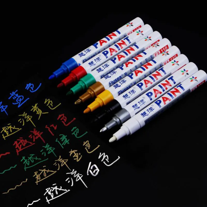 Цвет водостойкая ручка для рисования прочный слабый запах шин машина ручки
