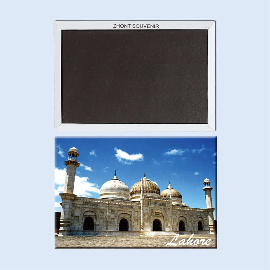 Пакистанские магниты на холодильник Moti Masjid Lahore 21990 туристские фотографии|magnet