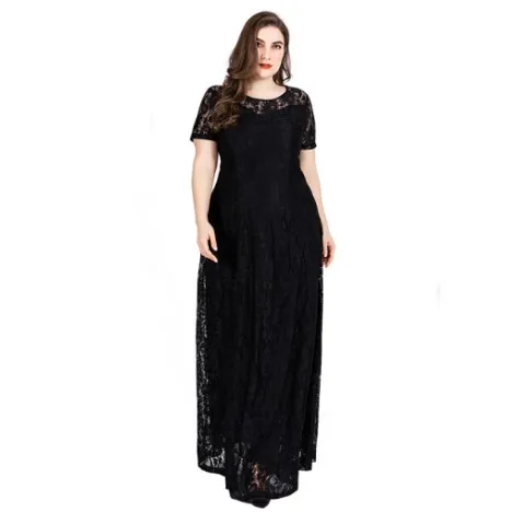 Vestidos De Festa Longo Платье 2018 новое летнее винтажное 6XL Плюс Размер Облегающее вязаное