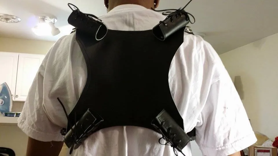 Новый Дэдпул X-Men супергерой металлический ремень рюкзак аксессуары Костюм