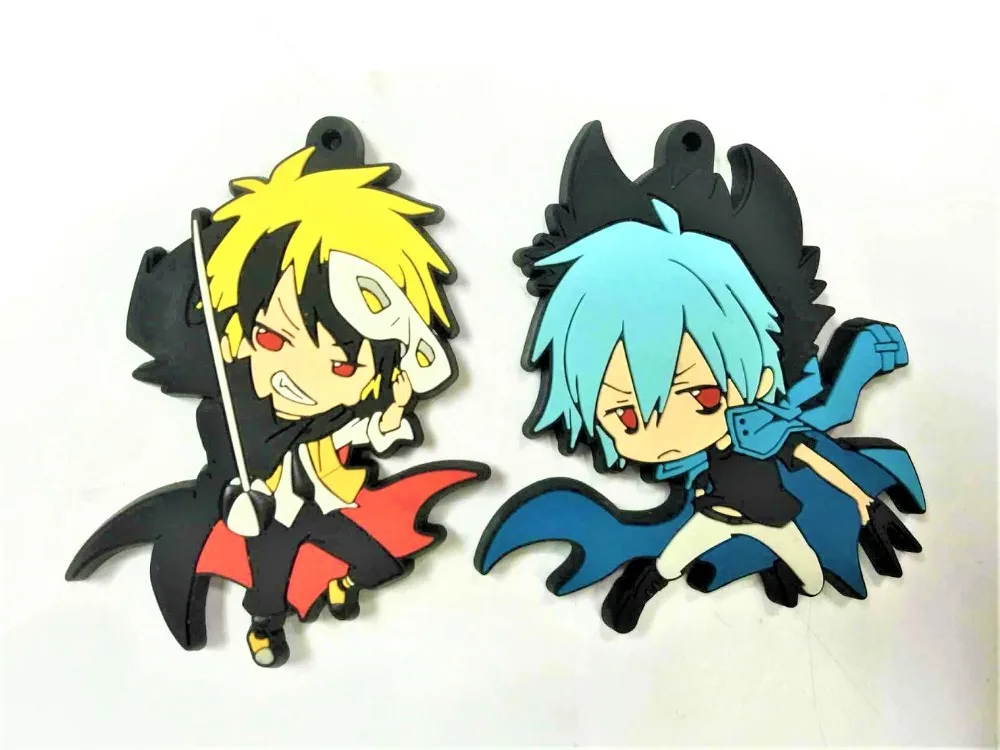 G300 Servamp аниме брелок вампир MAHIRU KURO Снежная Лилия JEJE HYDE Резиновый Ремешок/талисманы для мобильного телефона