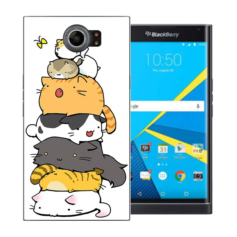 12 Чехол для Blackberry Priv, пластиковый жесткий чехол из поликарбоната с рисунком из мультфильма для Blackberry Priv, чехол для телефона s Coque Hoesje Carcasa - Цвет: 12