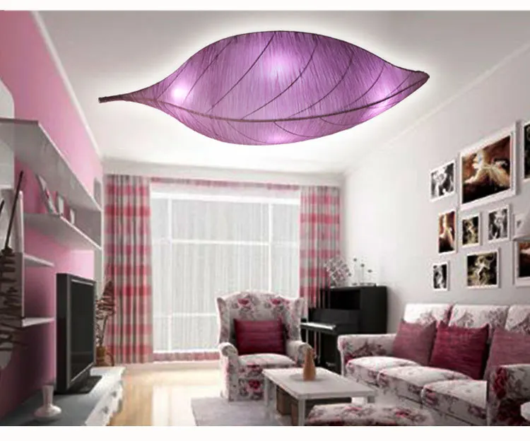 Led Deckenle Lamparas de techo Modern Lamp Plafonnier led Japanese Ceiling light Iluminacion Fabric Creative Lights | Лампы и