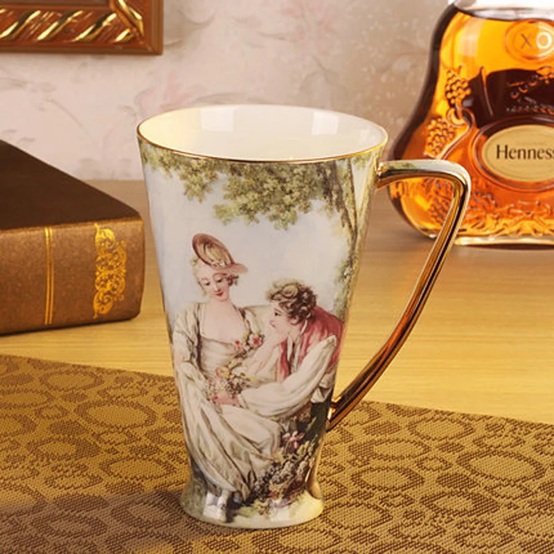 Креативный подарок костяного фарфора чашки и кружки для воды высшего класса