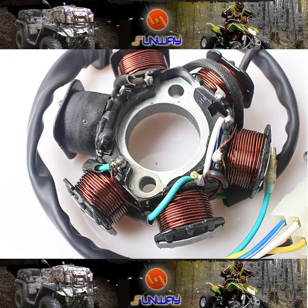 

YIMATZU Motorcycle Parts 6A Coil for GY6-6 Motor