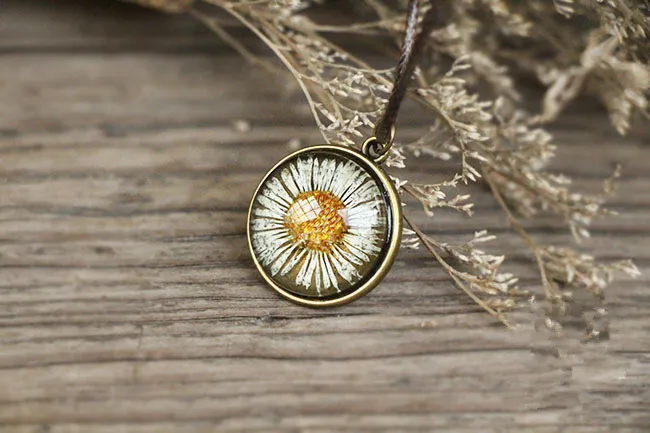 Горячие FOMALHAUT ручной росписью подсолнечника бессмертный цветы Время камень