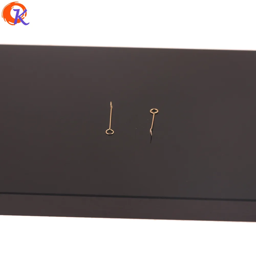 

Cordial Design 500Pcs 3*15MM Earrings Accessories/Hand Made/Genuine Gold Plating/Earrings Connectors/Jewelry Findings Component