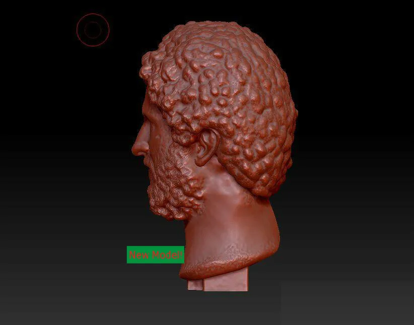 3D модель рельef STL модели формат файлов Богиня милости Marcua Aurelius | Инструменты