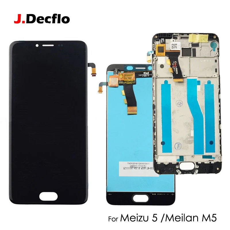 Оригинальная замена 5 2 &quotips дисплей для MEIZU M5 lcd M611A M611H кодирующий преобразователь