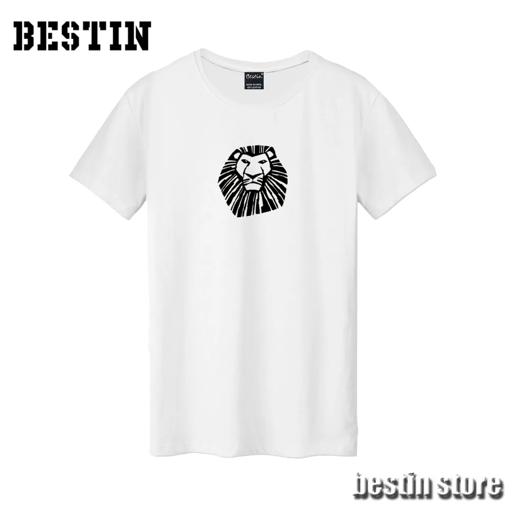 Bestin 2019 новый фильм уличная Король Лев хлопок футболка/Толстовки Унисекс