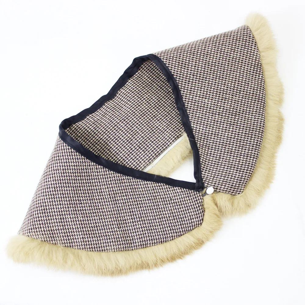 Красочные перо Дизайн Поддельный Воротник галстук аксессуары бисера одежда