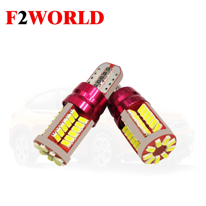 4 шт. * Специальная яркость 3014 лм 194 57smd w5w Автомобильная светодиодная лампа t10 canbus