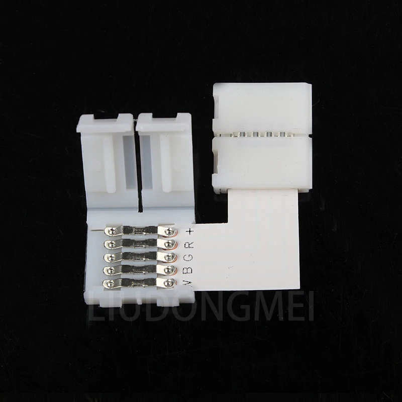 5pin Светодиодные ленты клип 5 pin RGBW/RGBWW Разъем для 10 мм или 12 ширина 5050 RGB + W WW