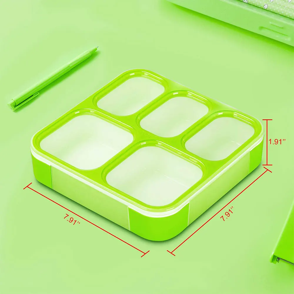 ланч бокс контейнер для еды еда Bento Коробки обедов Microwavable герметичные и