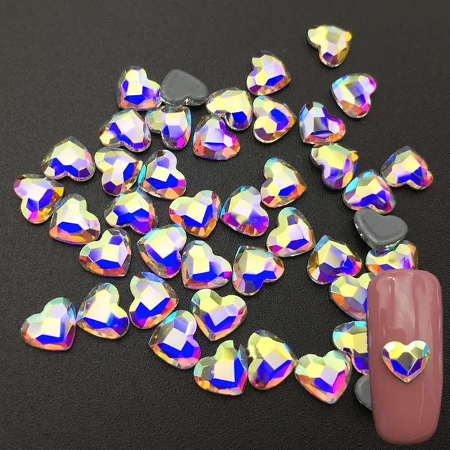 3x10mm 5x8mm 6x8mm 5mm 6mm Glass Drop shell Oval .. Hotfix Rhinestone Crystal AB Flatback Raindrop Iron On Flat Back Crystals | Украшения и