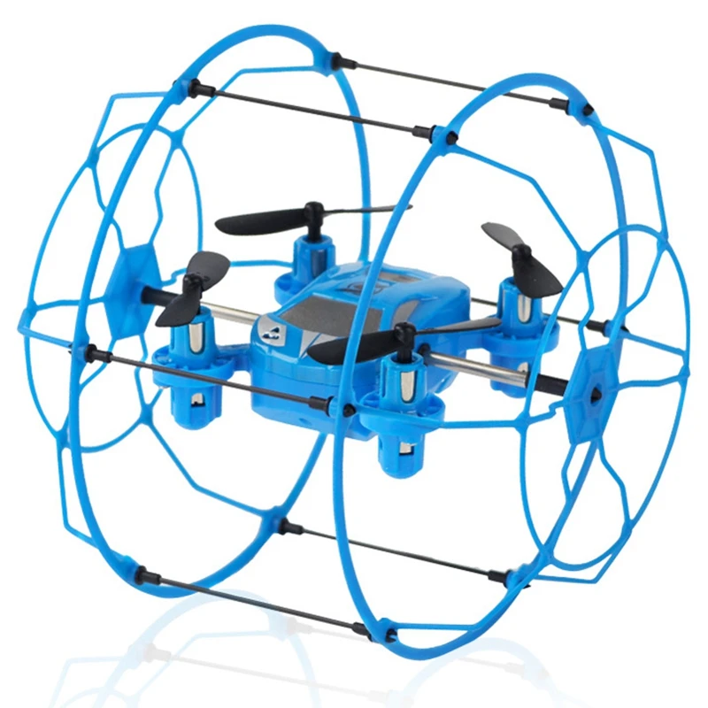 Четырехосевой беспилотный мини Дрон против столкновений портативная карманная